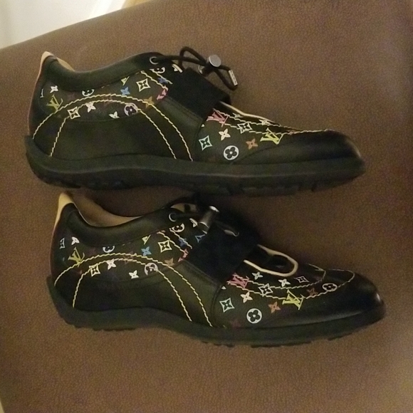 Louis Vuitton Murakami's Monogram Multicolore shoes size 37. Great Condition! - Picture 5 of 11